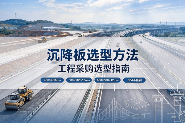 宏伟沉降板选择方法