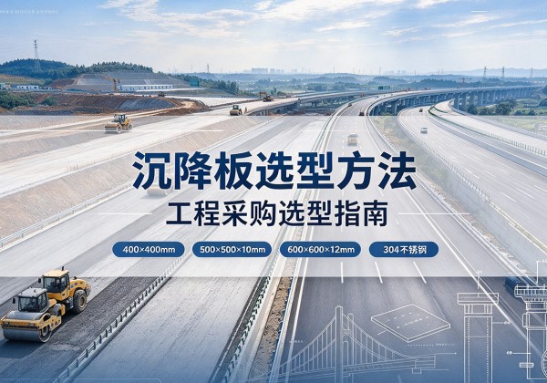 宏伟沉降板选择方法