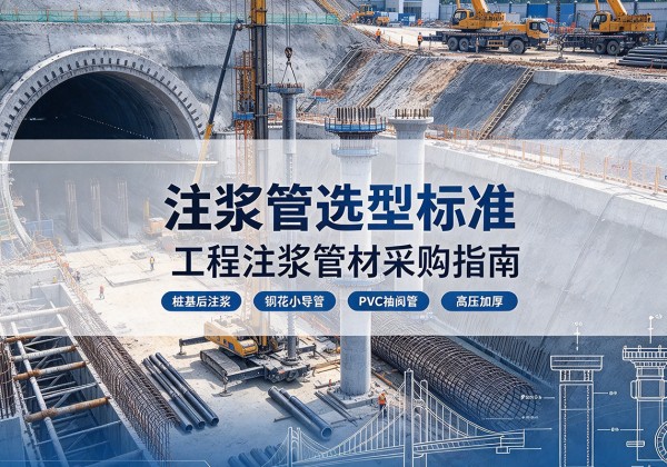 宏伟注浆管选型标准